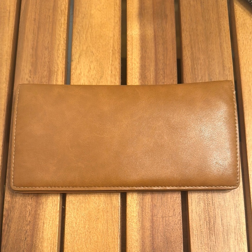 Tan Leather Wallet